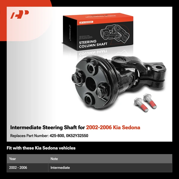 Intermediate Steering Shaft for 2002-2006 Kia Sedona