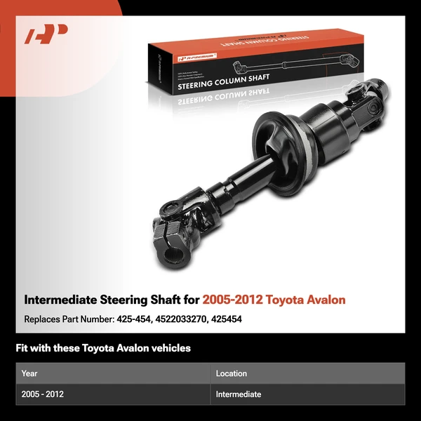 Intermediate Steering Shaft for 2005-2012 Toyota Avalon