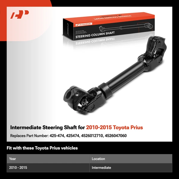 Intermediate Steering Shaft for 2010-2015 Toyota Prius