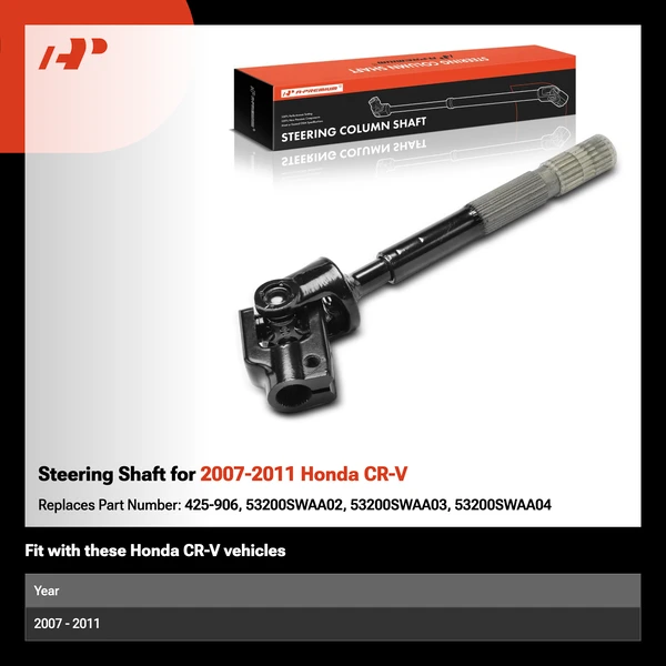 Steering Shaft for 2007-2011 Honda CR-V