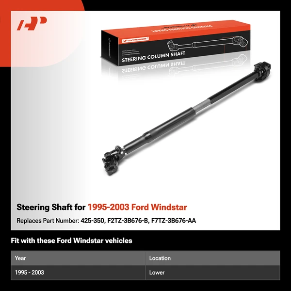 Steering Shaft for 1995-2003 Ford Windstar