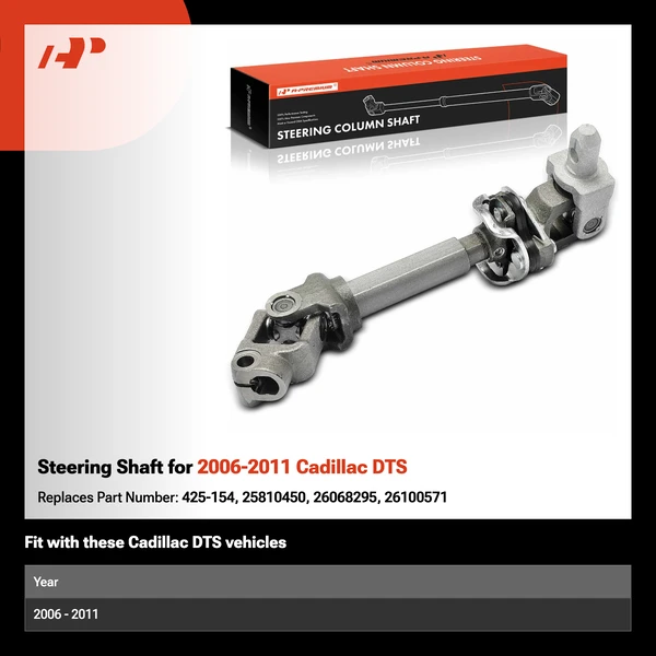 Steering Shaft for 2006-2011 Cadillac DTS