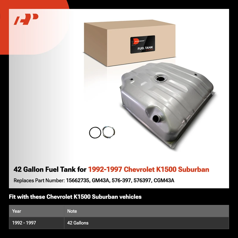 42 Gallon Fuel Tank for 1992-1997 Chevrolet K1500 Suburban