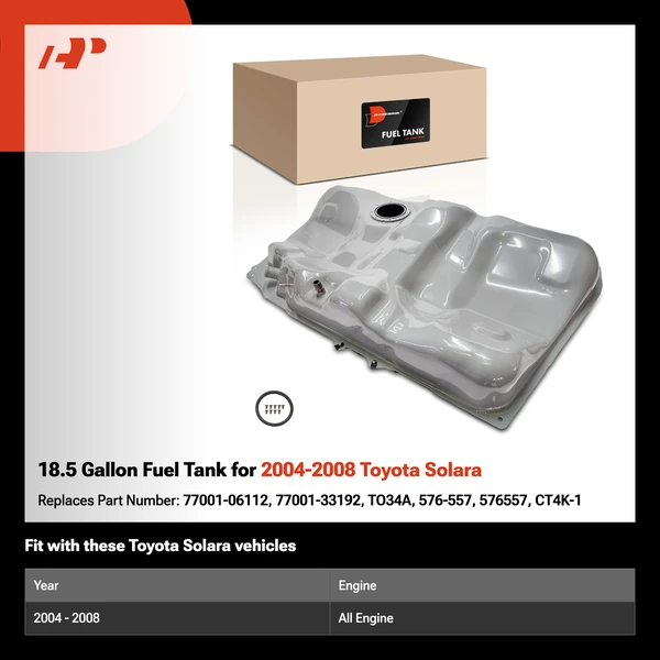 18.5 Gallon Fuel Tank for 2004-2008 Toyota Solara