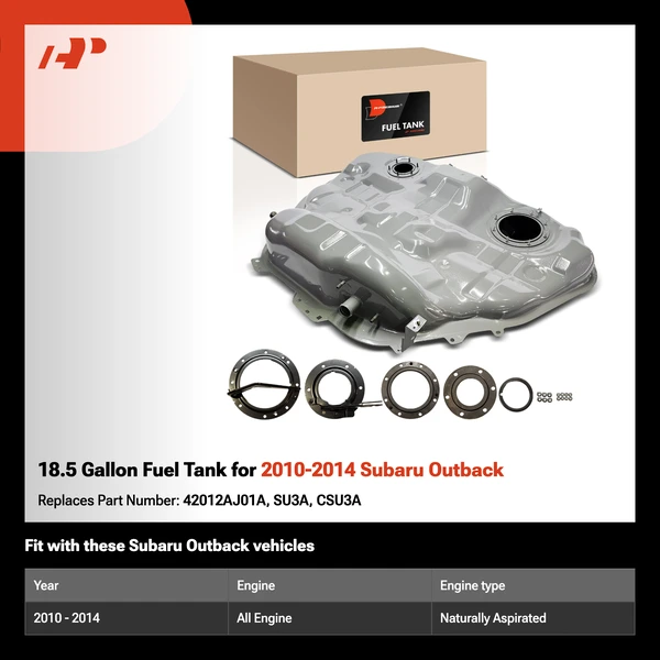 18.5 Gallon Fuel Tank for 2010-2014 Subaru Outback