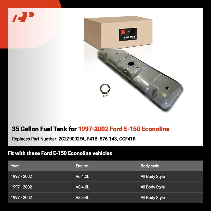 35 Gallon Fuel Tank for 1997-2002 Ford E-150 Econoline