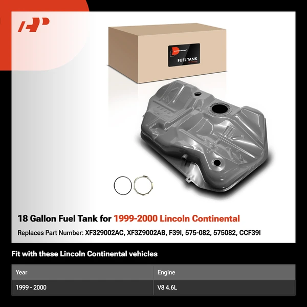 18 Gallon Fuel Tank for 1999-2000 Lincoln Continental