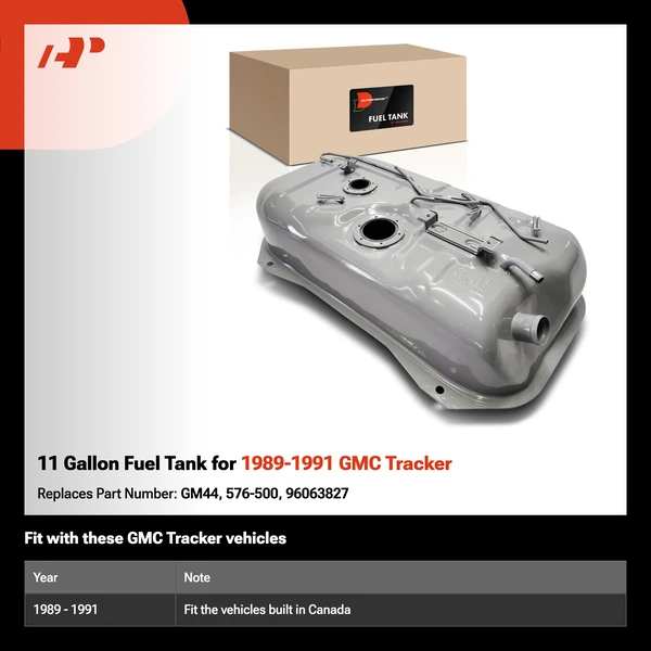 11 Gallon Fuel Tank for 1989-1991 GMC Tracker