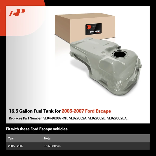 16.5 Gallon Fuel Tank for 2005-2007 Ford Escape
