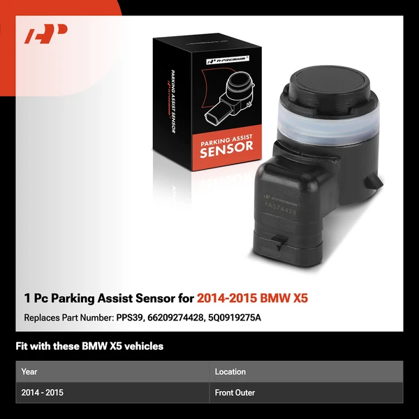 1 Pc Parking Assist Sensor for 2014-2015 BMW X5