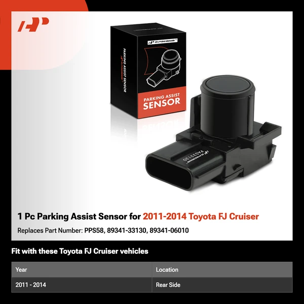 1 Pc Parking Assist Sensor for 2011-2014 Toyota FJ Cruiser