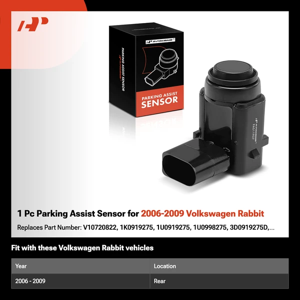 1 Pc Parking Assist Sensor for 2006-2009 Volkswagen Rabbit