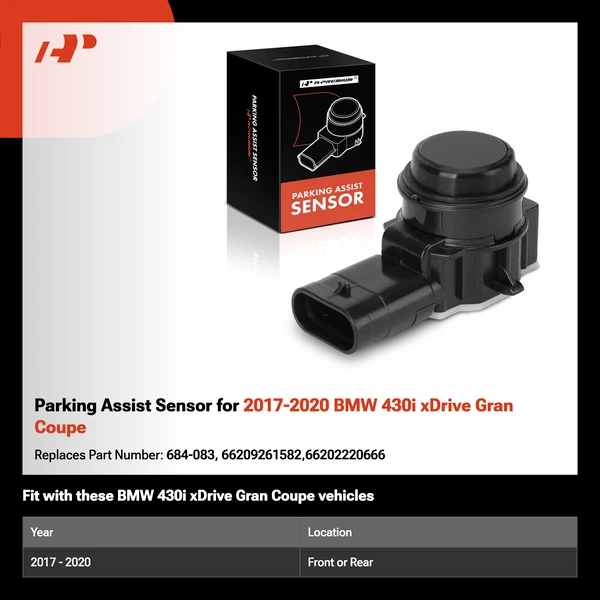 Parking Assist Sensor for 2017-2020 BMW 430i xDrive Gran Coupe