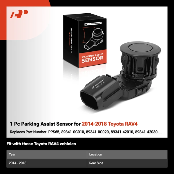 1 Pc Parking Assist Sensor for 2014-2018 Toyota RAV4