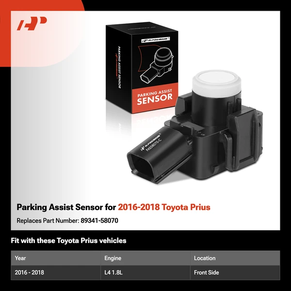 Parking Assist Sensor for 2016-2018 Toyota Prius