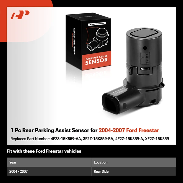 1 Pc Rear Parking Assist Sensor for 2004-2007 Ford Freestar