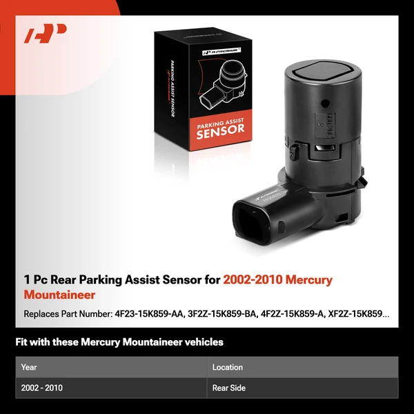 1 Pc Rear Parking Assist Sensor for 2002-2010 Mercury Mountaineer
