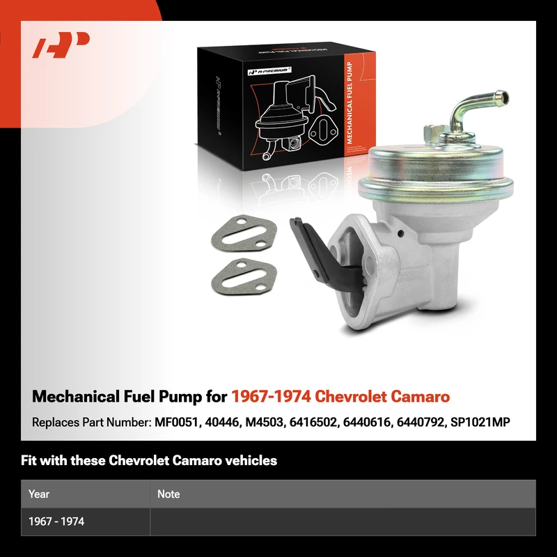 Mechanical Fuel Pump for 1967-1974 Chevrolet Camaro