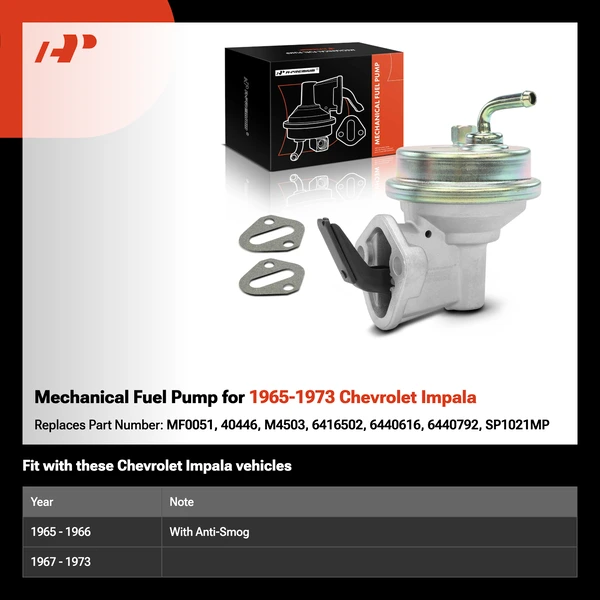 Mechanical Fuel Pump for 1965-1973 Chevrolet Impala