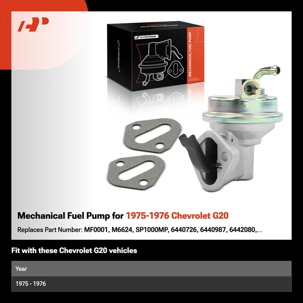 Mechanical Fuel Pump for 1975-1976 Chevrolet G20