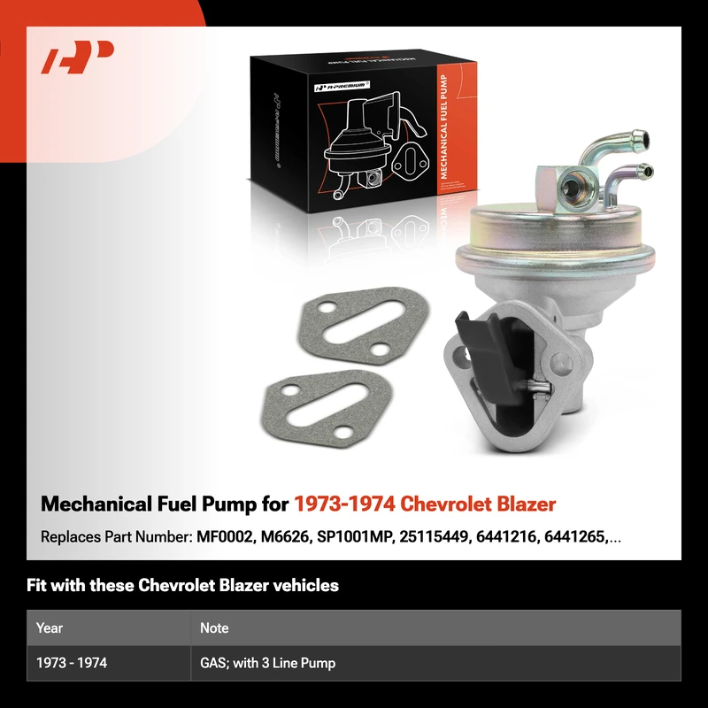 Mechanical Fuel Pump for 1973-1974 Chevrolet Blazer