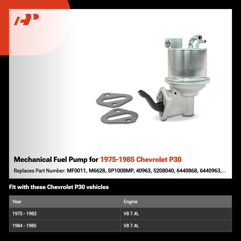 Mechanical Fuel Pump for 1975-1985 Chevrolet P30