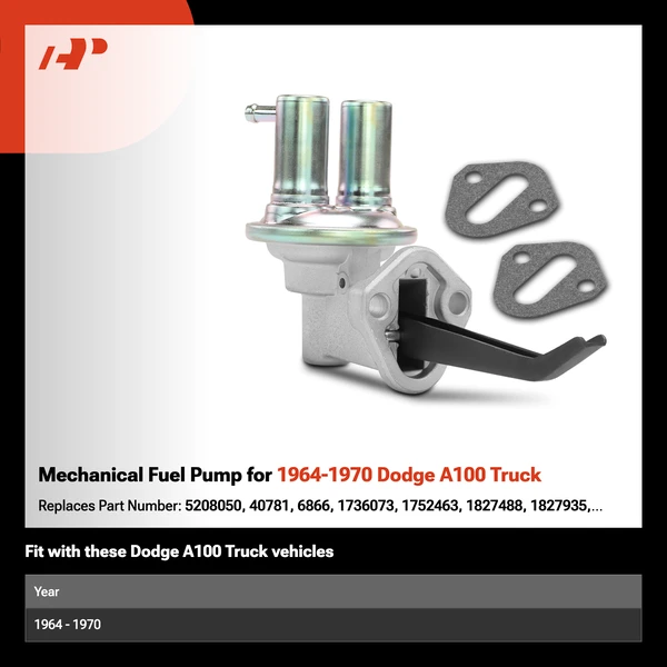 Mechanical Fuel Pump for 1964-1970 Dodge A100 Truck