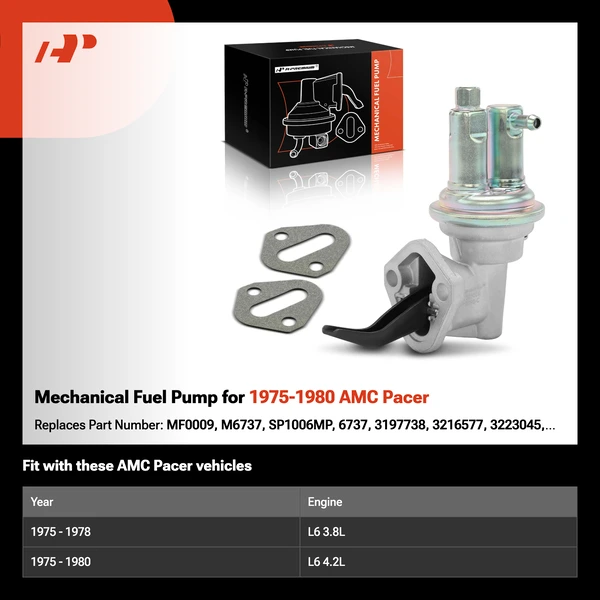 Mechanical Fuel Pump for 1975-1980 AMC Pacer
