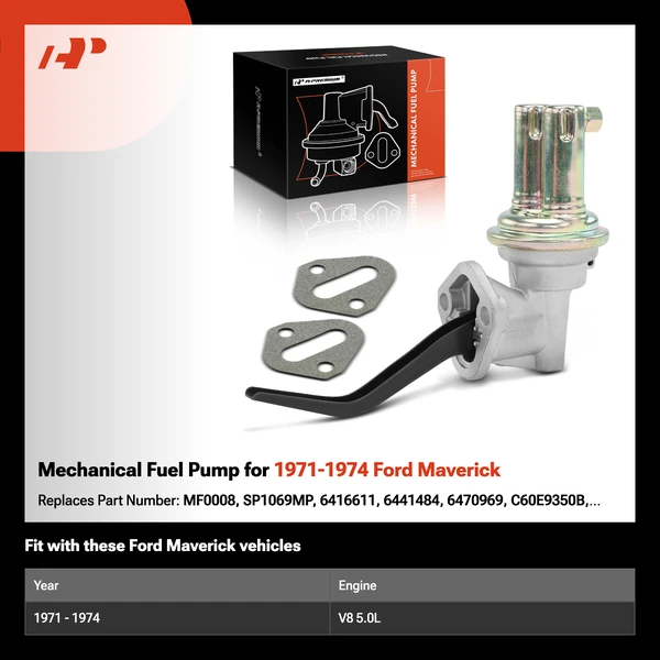 Mechanical Fuel Pump for 1971-1974 Ford Maverick
