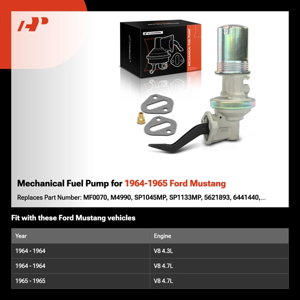 Mechanical Fuel Pump for 1964-1965 Ford Mustang
