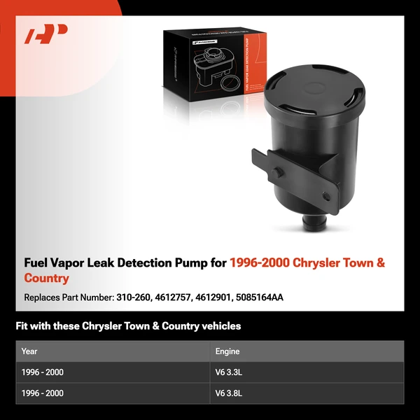 Fuel Vapor Leak Detection Pump for 1996-2000 Chrysler Town & Country