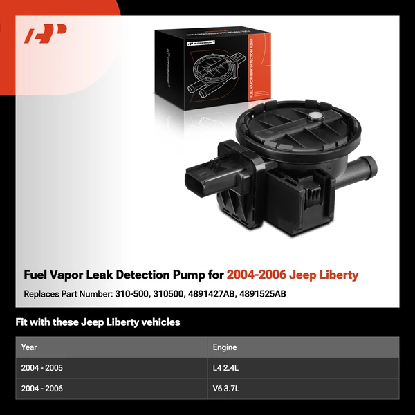 Fuel Vapor Leak Detection Pump for 2004-2006 Jeep Liberty