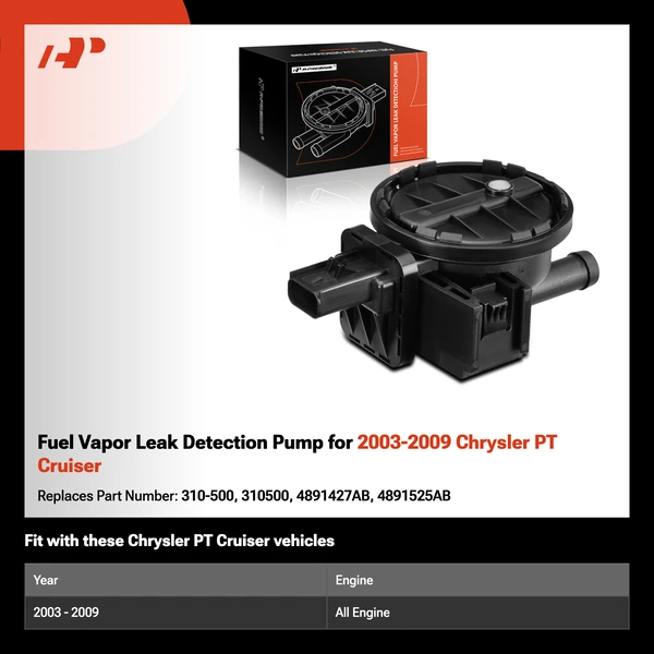 Fuel Vapor Leak Detection Pump for 2003-2009 Chrysler PT Cruiser
