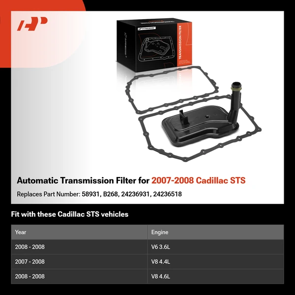 Automatic Transmission Filter for 2007-2008 Cadillac STS