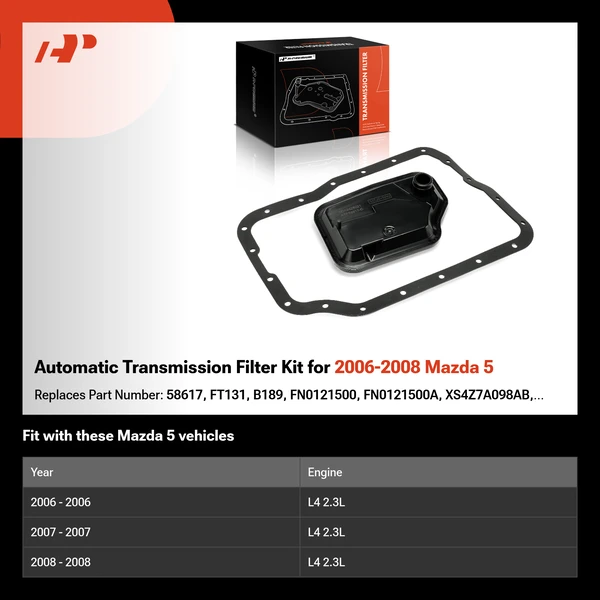 Automatic Transmission Filter Kit for 2006-2008 Mazda 5