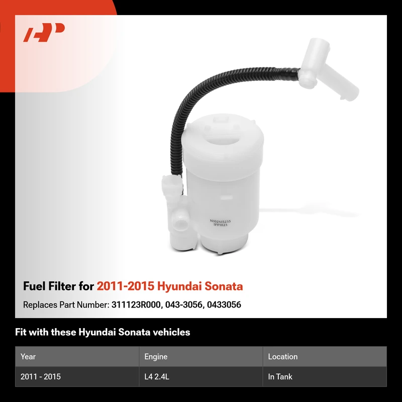 Fuel Filter for 2011-2015 Hyundai Sonata