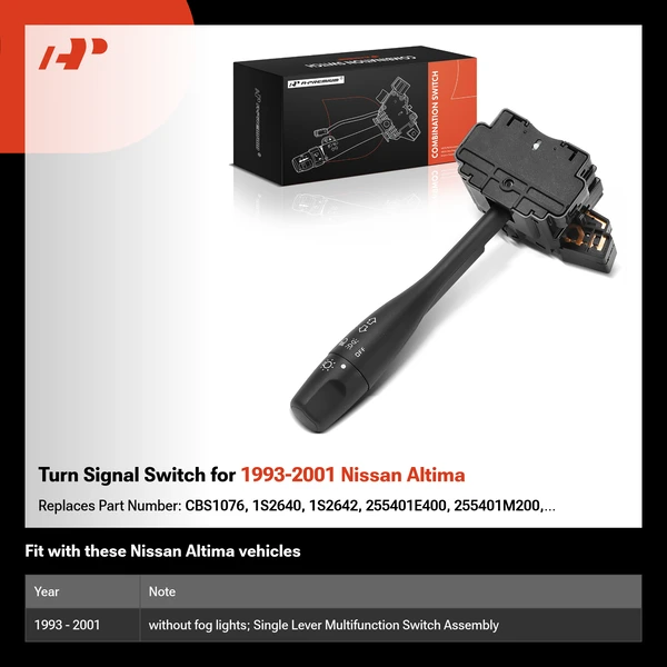 Turn Signal Switch for 1993-2001 Nissan Altima