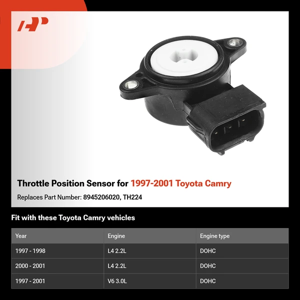 Throttle Position Sensor for 1997-2001 Toyota Camry