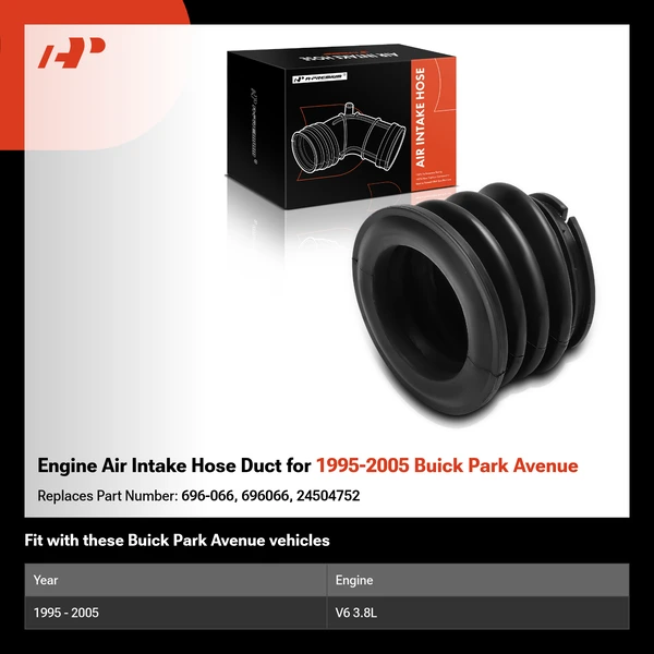 Engine Air Intake Hose Duct for 1995-2005 Buick Park Avenue