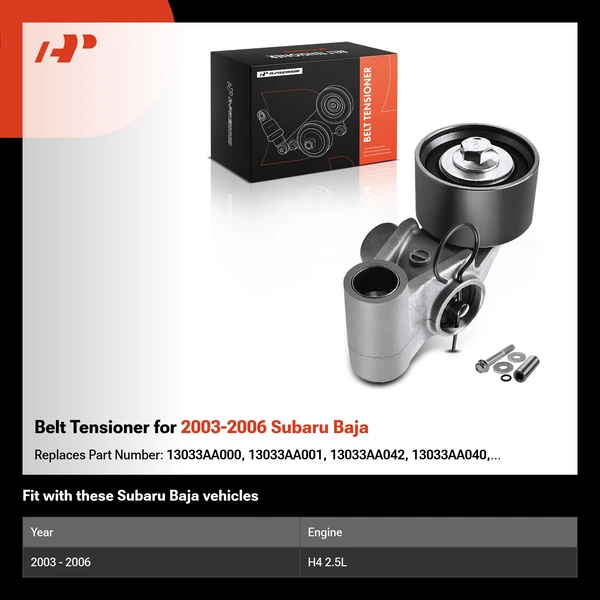 Belt Tensioner for 2003-2006 Subaru Baja