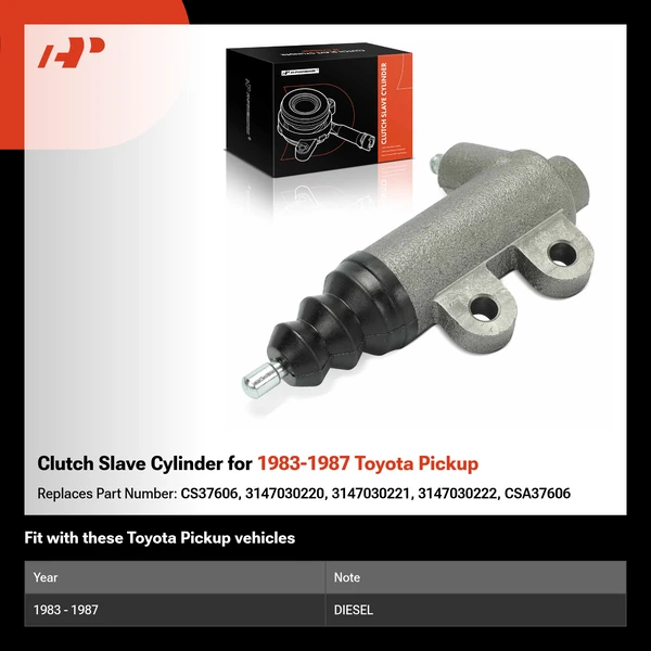 Clutch Slave Cylinder for 1983-1987 Toyota Pickup