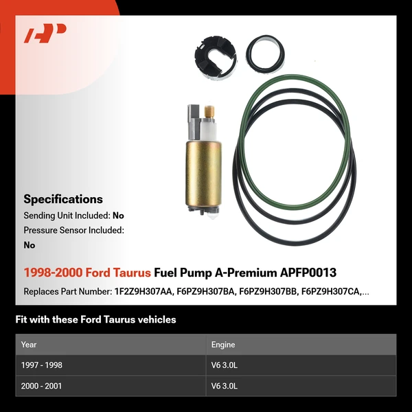 1998-2000 Ford Taurus Fuel Pump A-Premium APFP0013