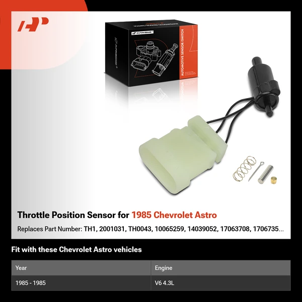 Throttle Position Sensor for 1985 Chevrolet Astro