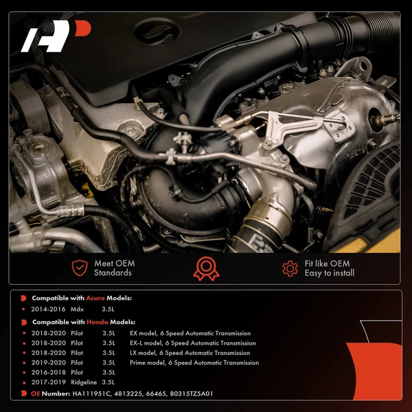 A-Premium APACH1618 Discharge Line High Pressure: Compressor to Condenser