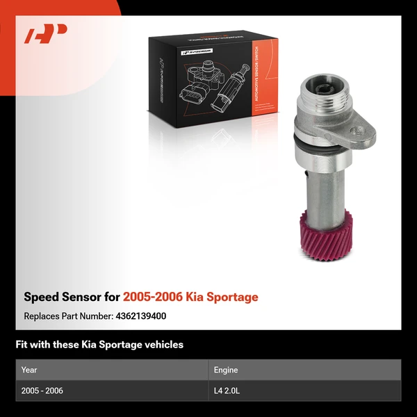 Speed Sensor for 2005-2006 Kia Sportage