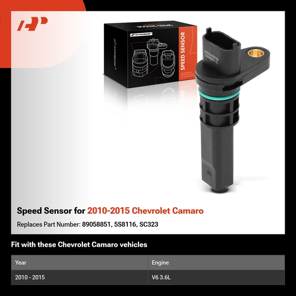 Speed Sensor for 2010-2015 Chevrolet Camaro