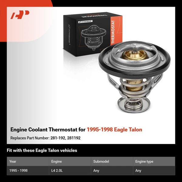 Engine Coolant Thermostat for 1995-1998 Eagle Talon