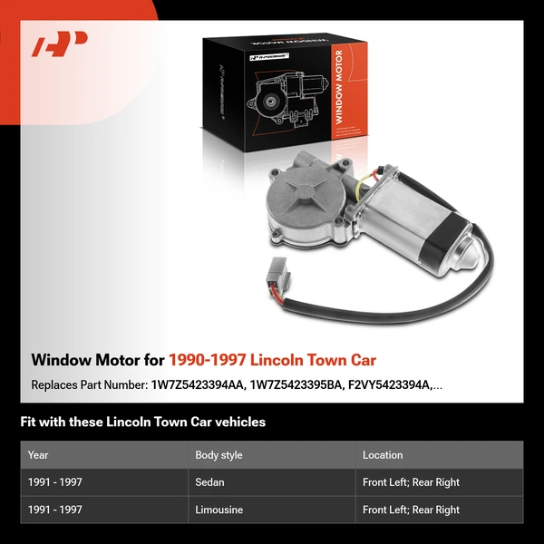 Window Motor for 1990-1997 Lincoln Town Car