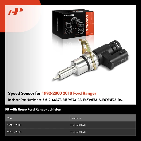 Speed Sensor for 1992-2000 2010 Ford Ranger