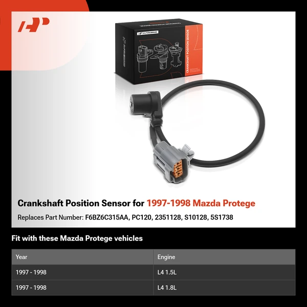 Crankshaft Position Sensor for 1997-1998 Mazda Protege